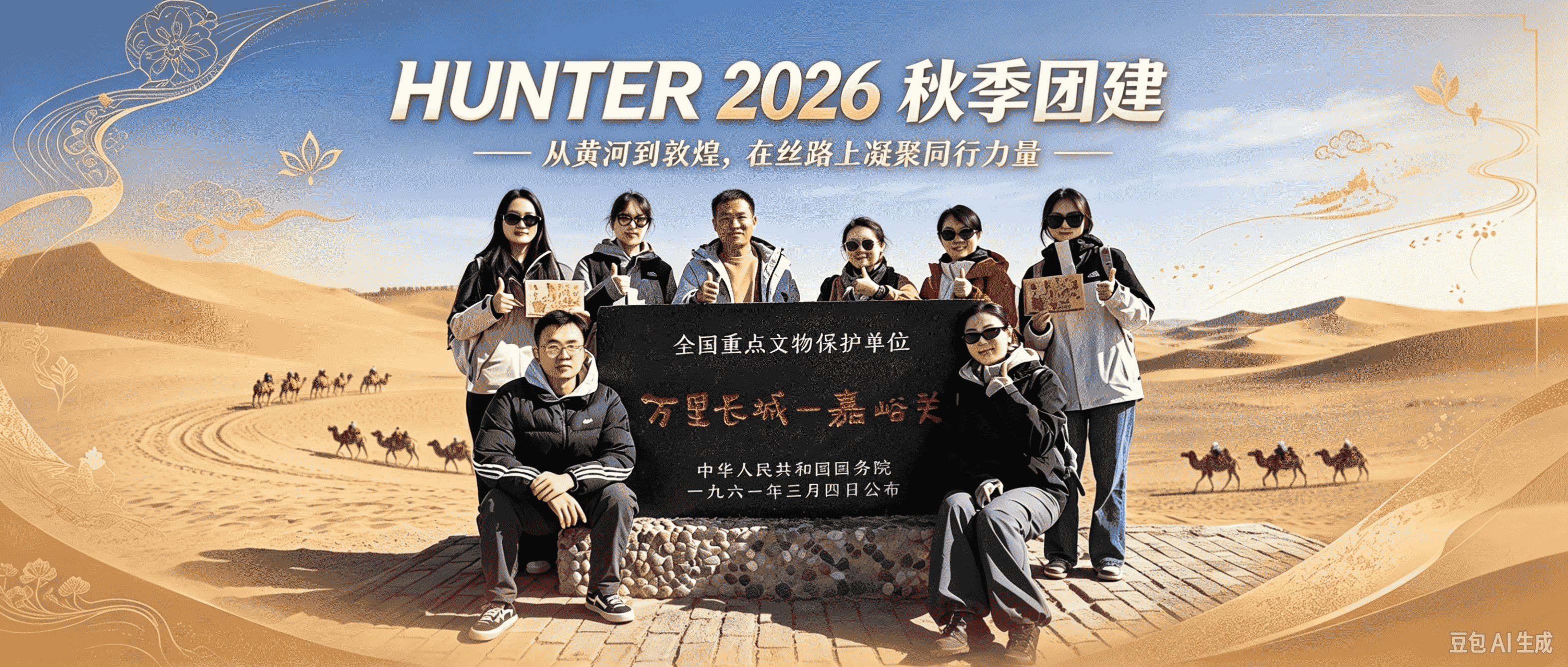 HUNTER 2026 团建|从黄河到敦煌, et plus encore